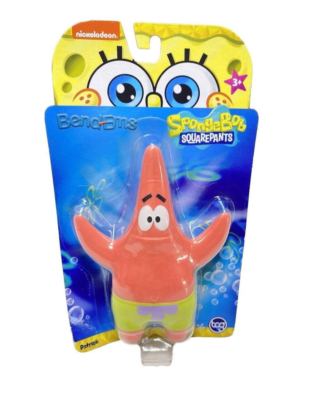 SpongeBob SquarePants Patrick Star Bendems Poseable Figure Brand New Toy